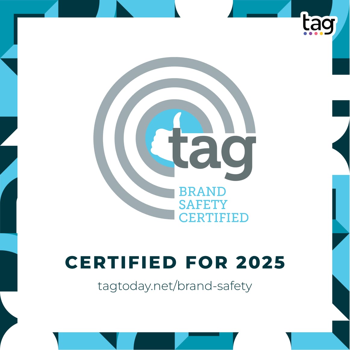 TAG 2025 Certification Seal